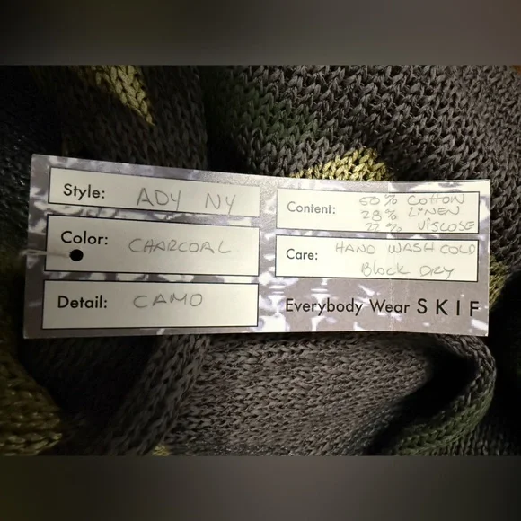 🆕 Skif International Camo Ady Sweater One Size - Picture 11 of 12